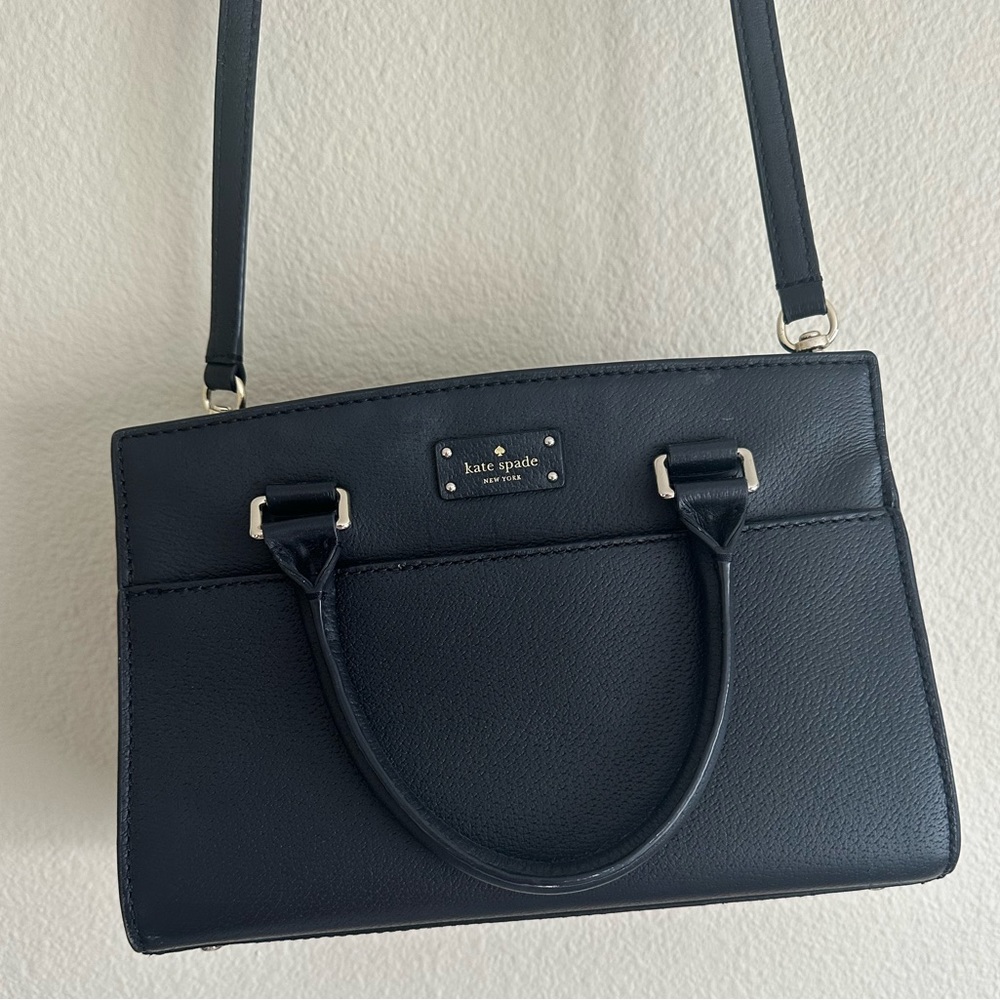 black kate spade purse